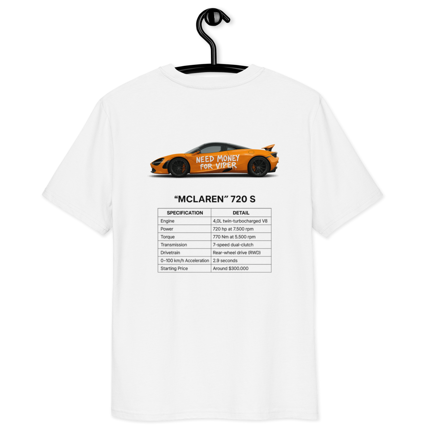 T-Shirt "ORANGE" 720 S