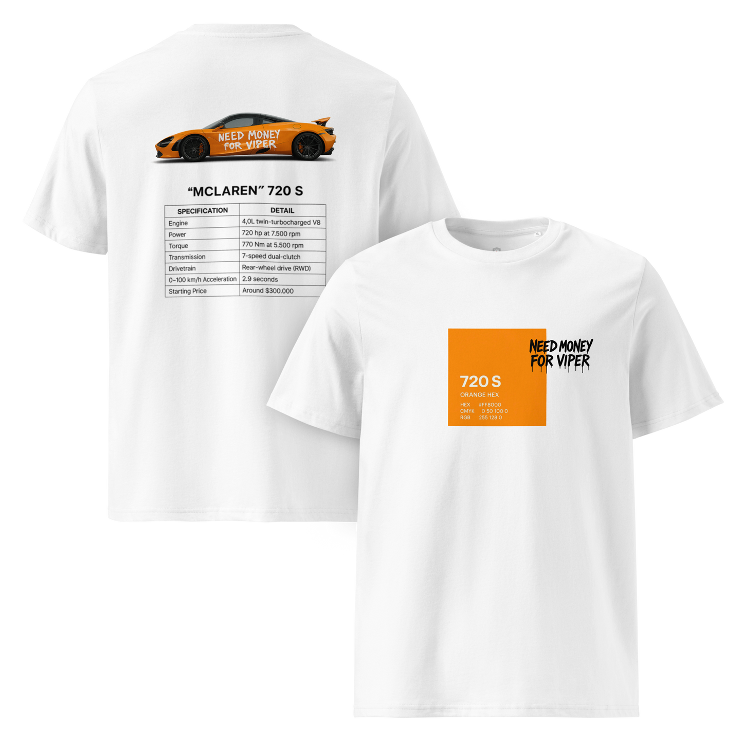 T-Shirt "ORANGE" 720 S
