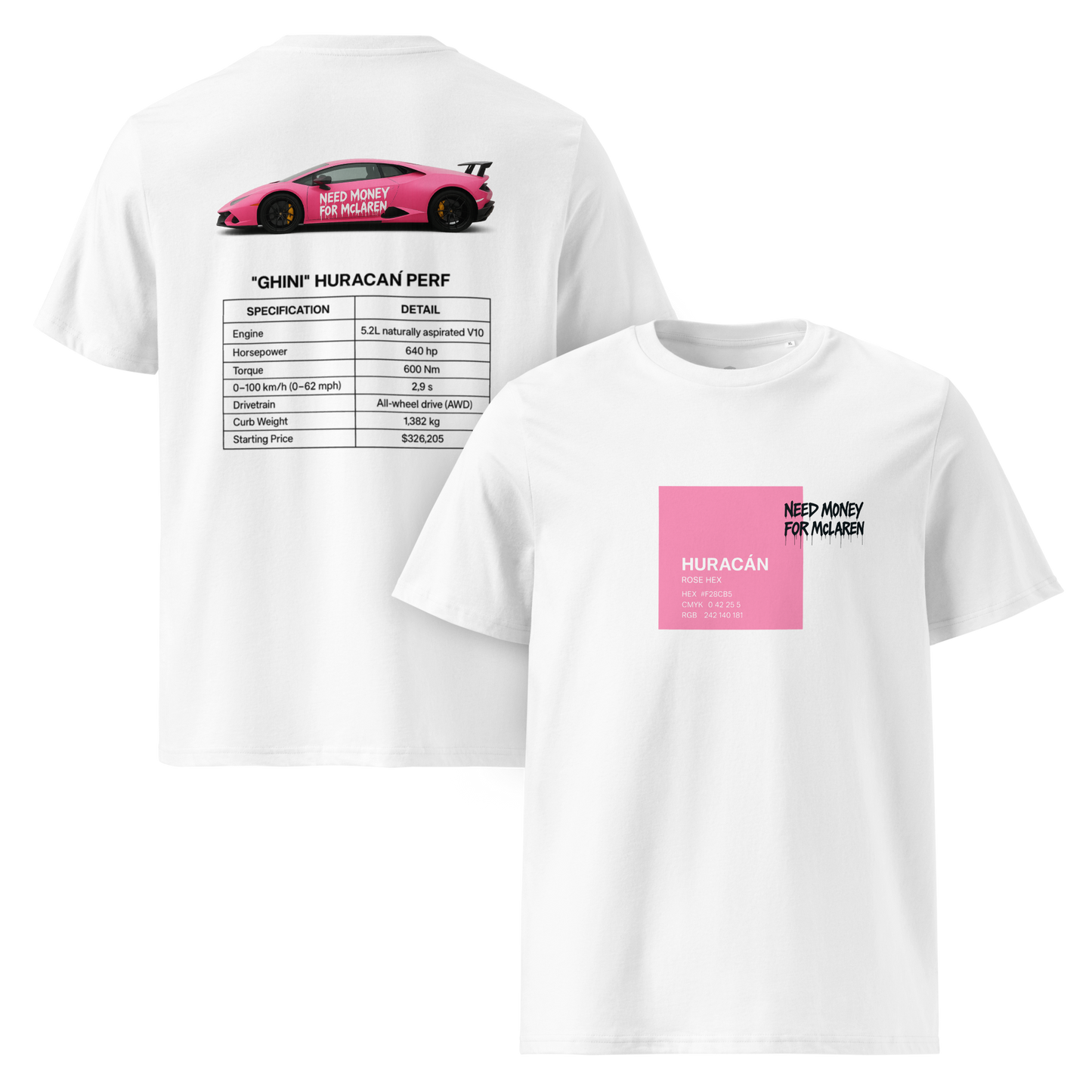 T-Shirt "ROSE" HURACAN PERF