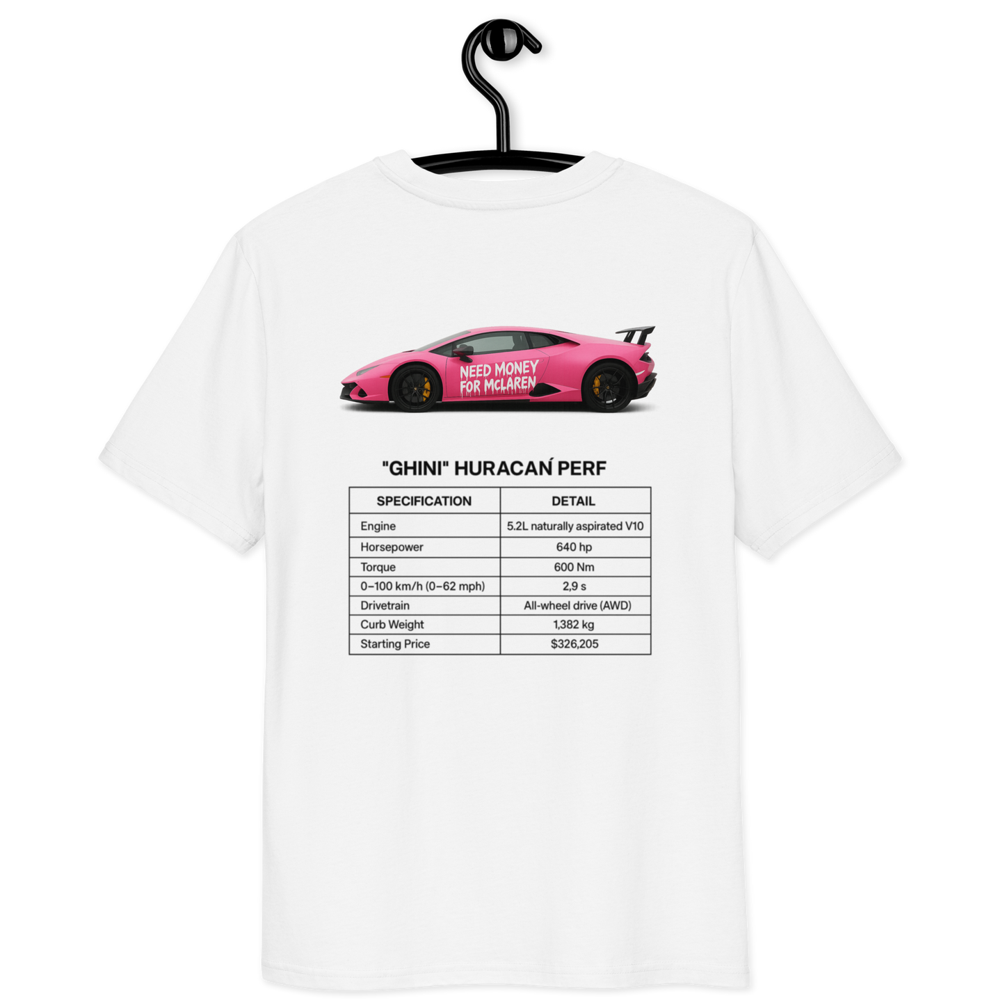 T-Shirt "ROSE" HURACAN PERF